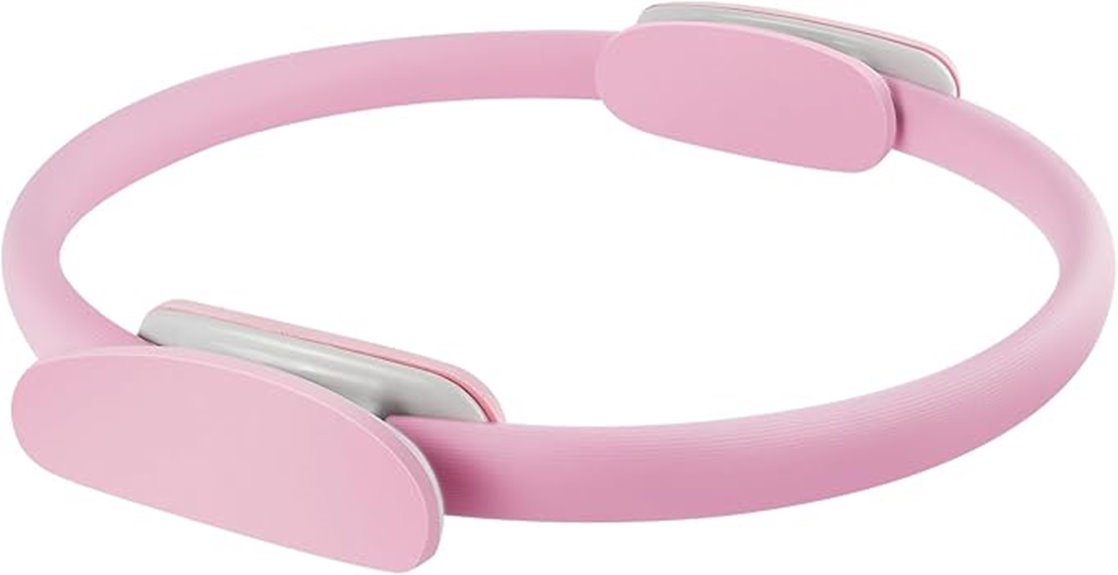 pilates ring with handles