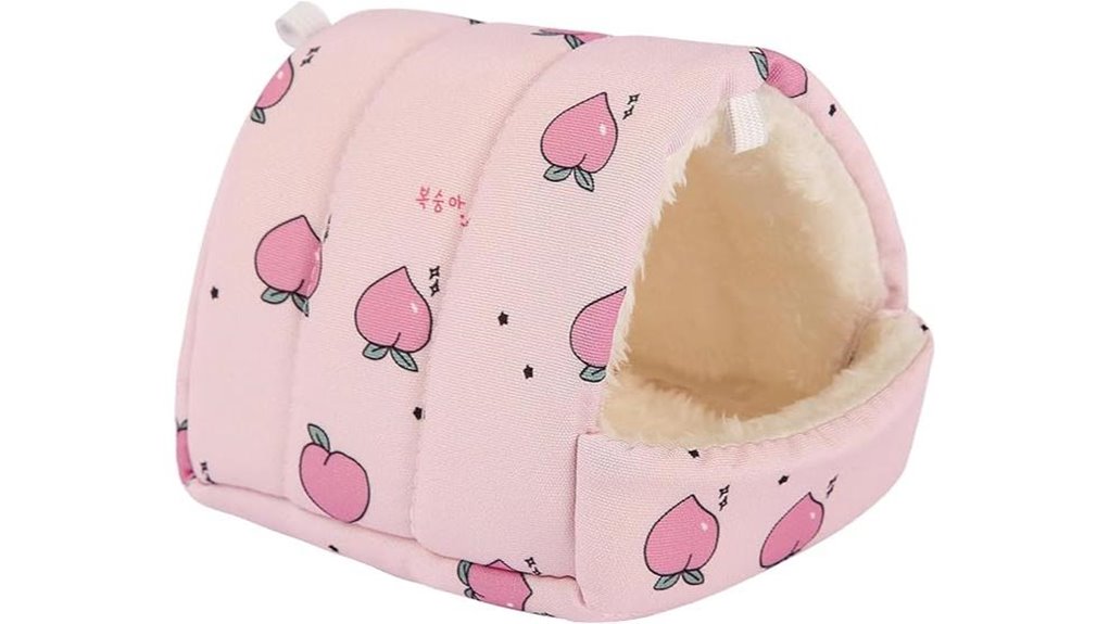 pink guinea pig bed hideout