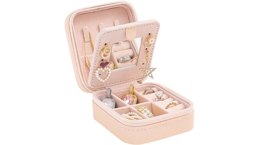 pink kelofon mirror case