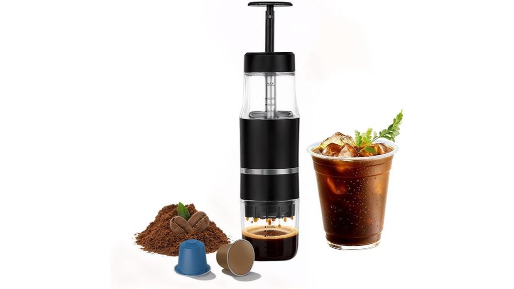 piquebar portable capsule coffee maker