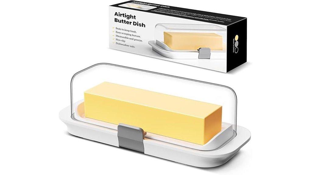 pisol airtight butter dish