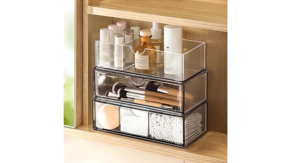 plastic 3 pack medicine organizers