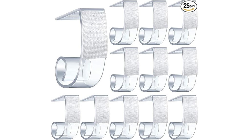 plastic table skirt clips