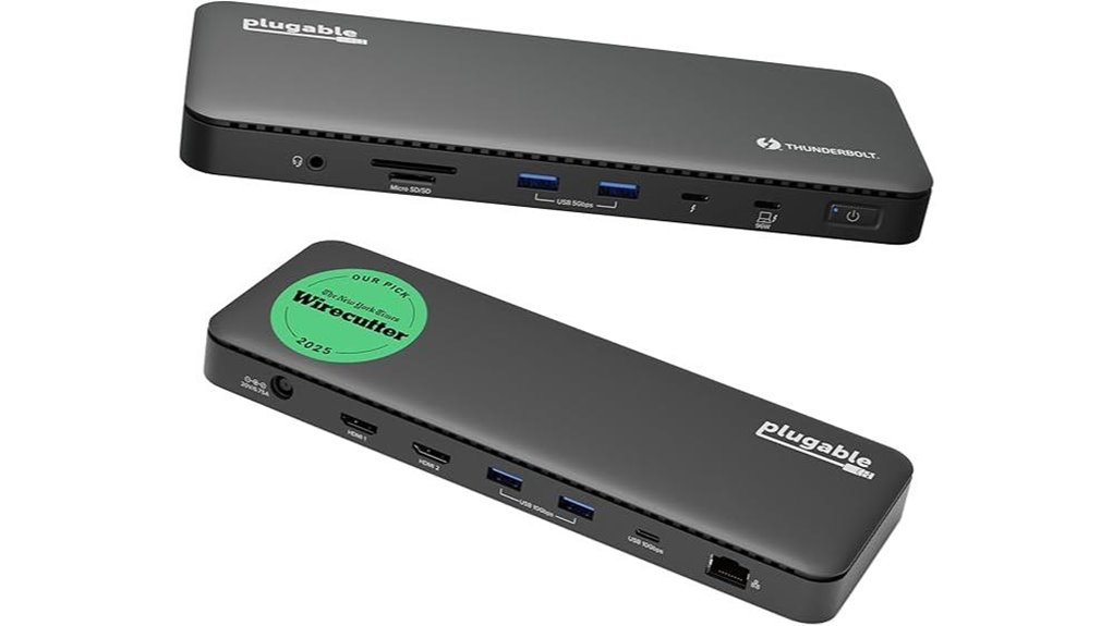 plugable thunderbolt 4 dock