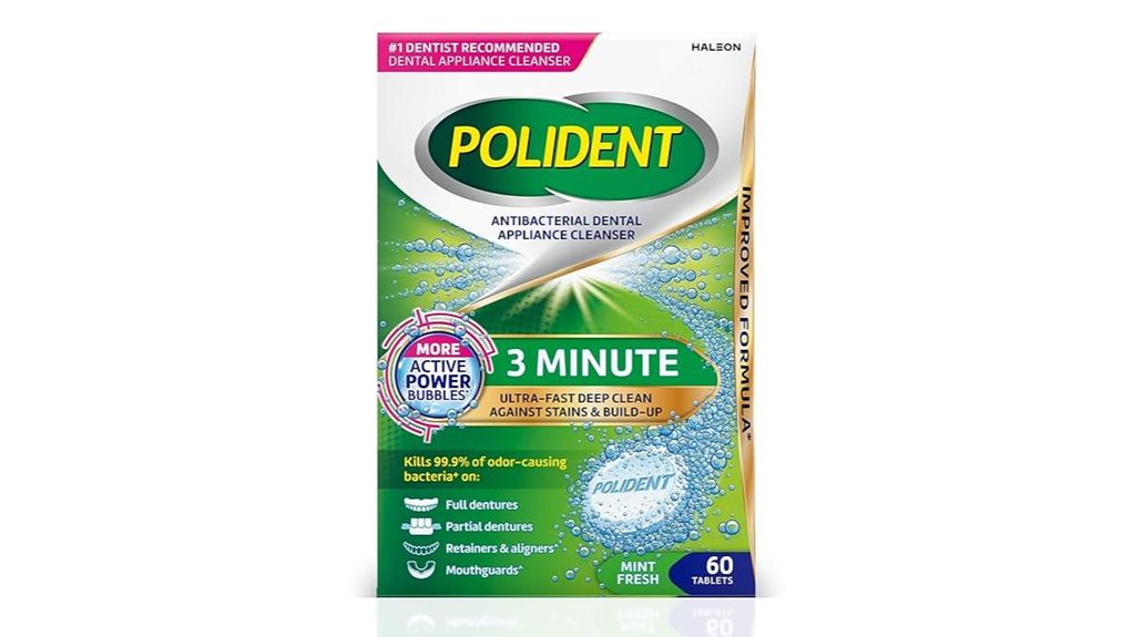 polident 60 count cleaner tablets