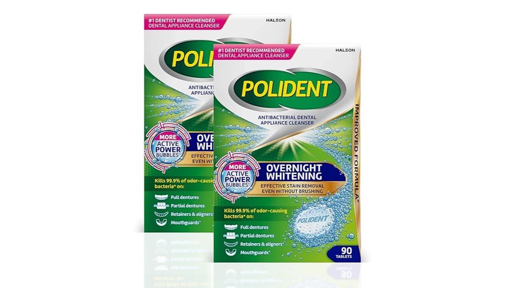 polident overnight mouthguard cleanser