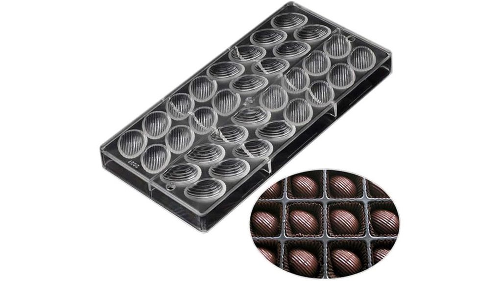 polycarbonate chocolate mold description
