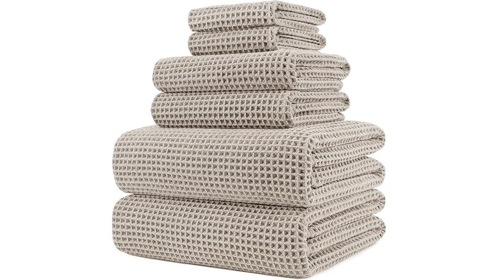 polyt 6 piece quick dry microfiber