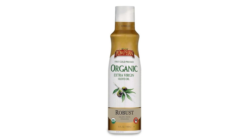 pompeian organic olive spray