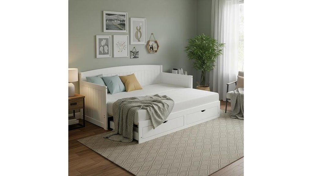 pop up twin king daybed