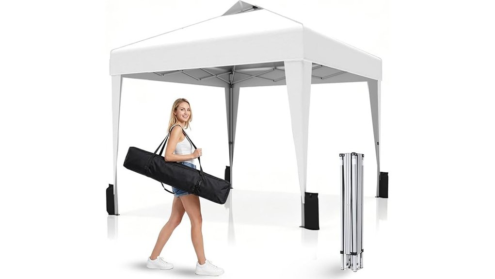 pop up white 10x10 tent