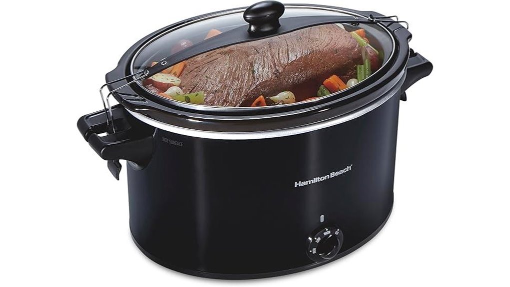 portable 10 quart slow cooker
