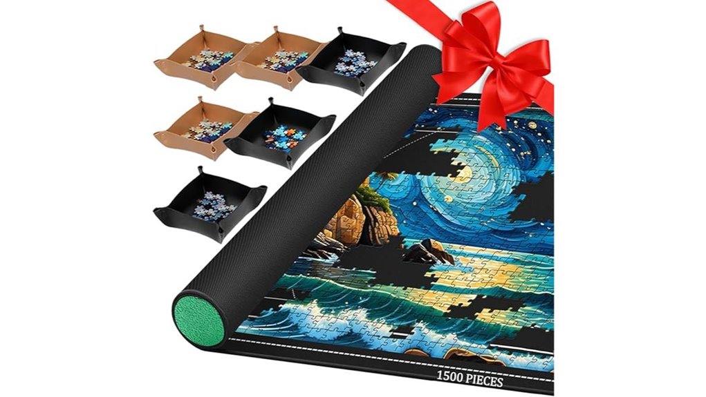 portable 1500 piece puzzle roll up