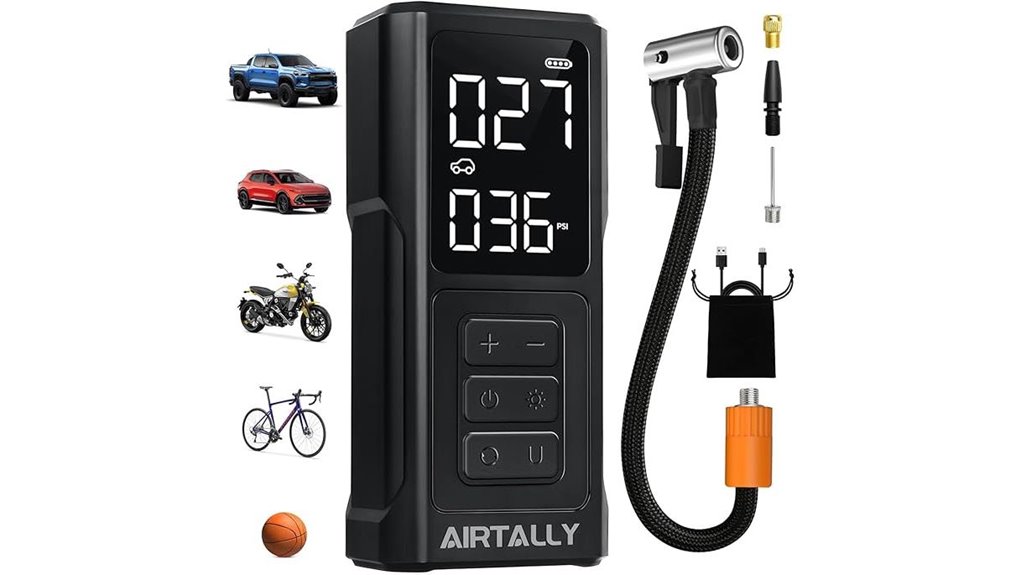 portable 150 psi inflator
