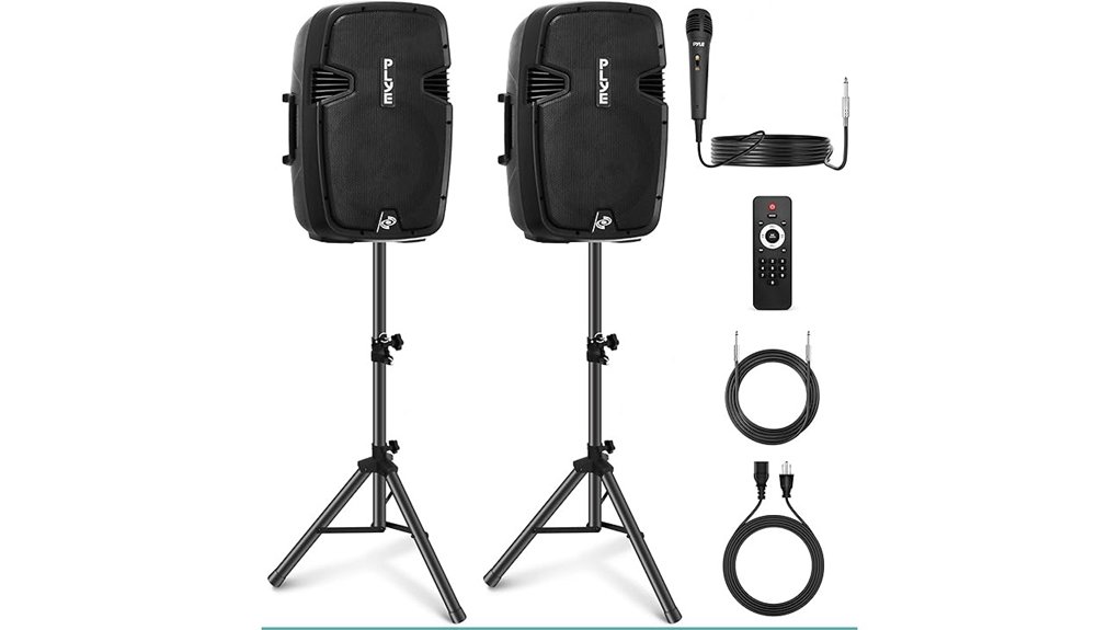 portable 1800w bluetooth speakers
