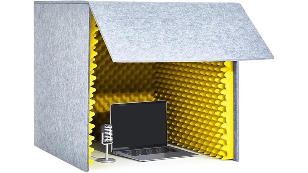 portable 28x28x28 vocal booth