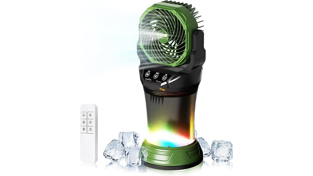 portable 30k mah rgb fan