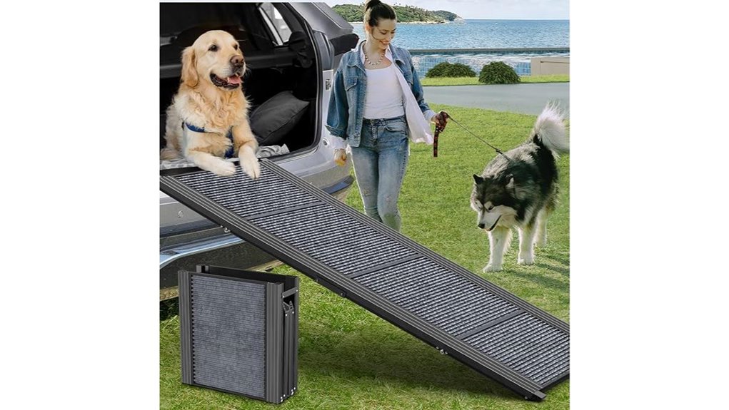 portable 63x17 dog ramp