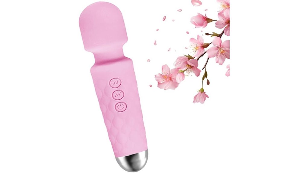 portable 8 speed 20 mode massager