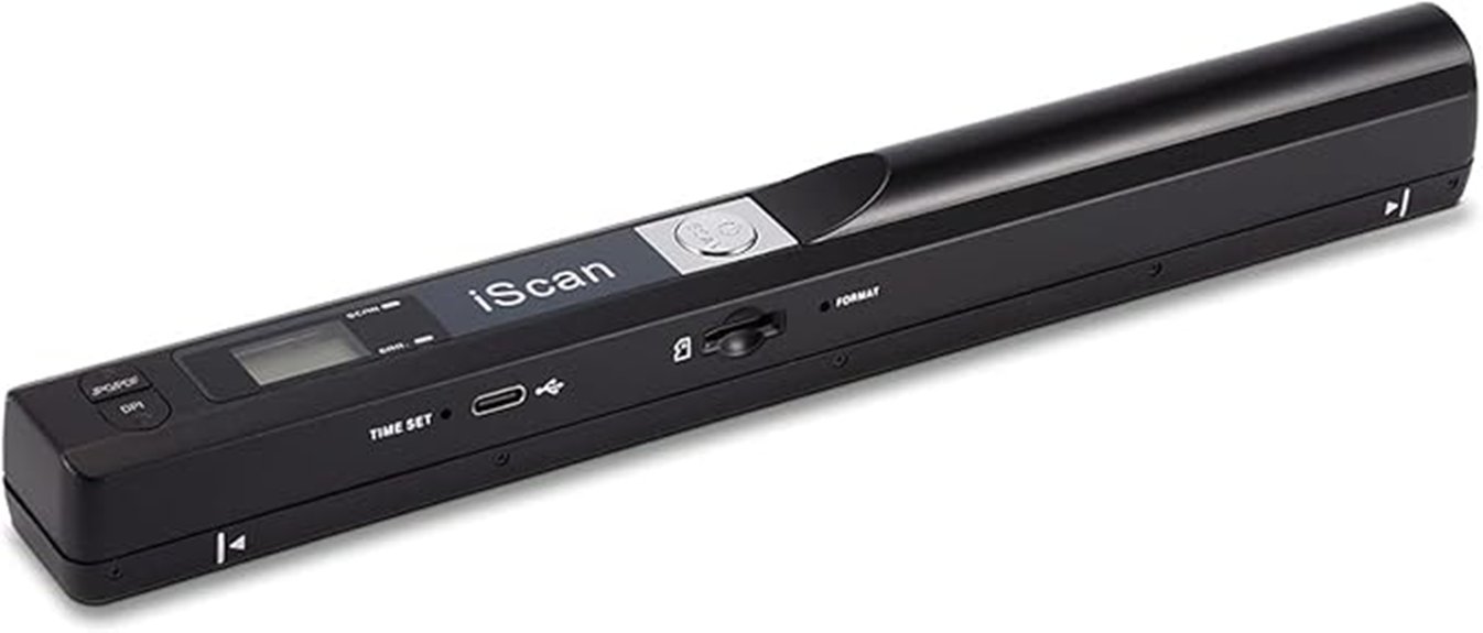 portable 900dpi photo scanner
