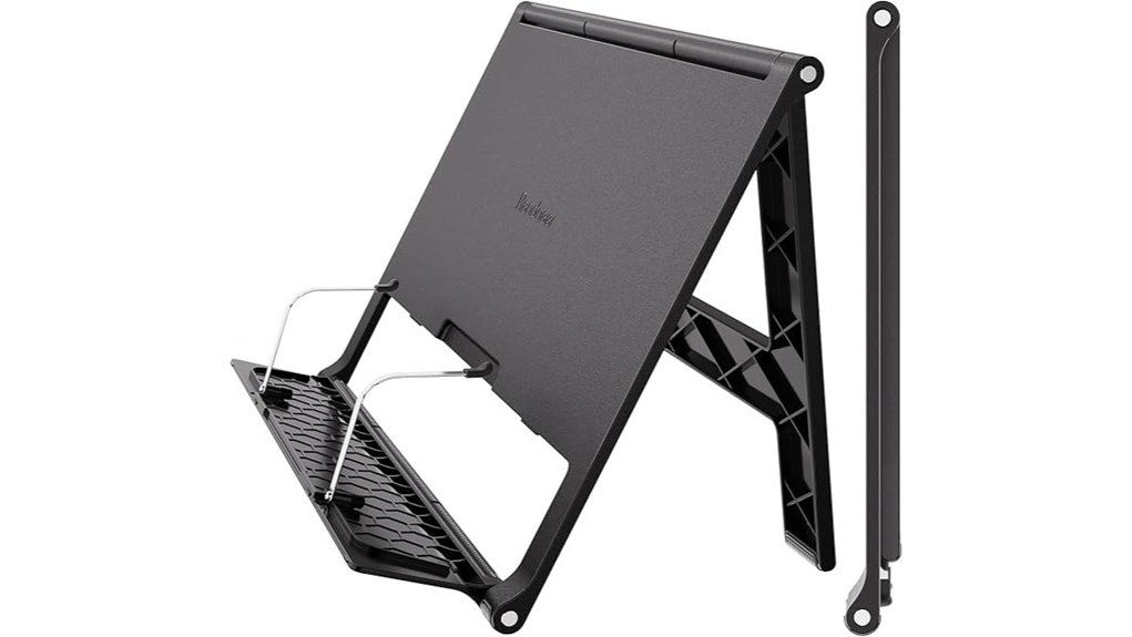 portable adjustable book stand