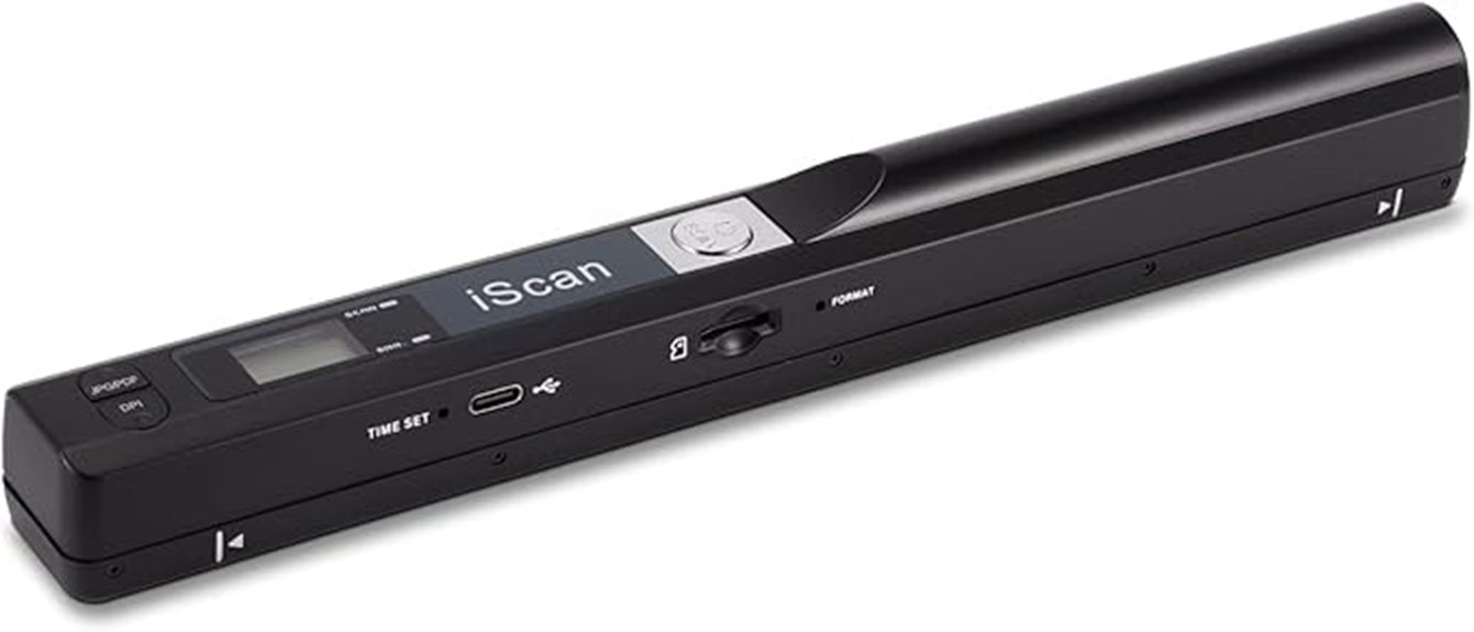 portable aozbz 900dpi scanner