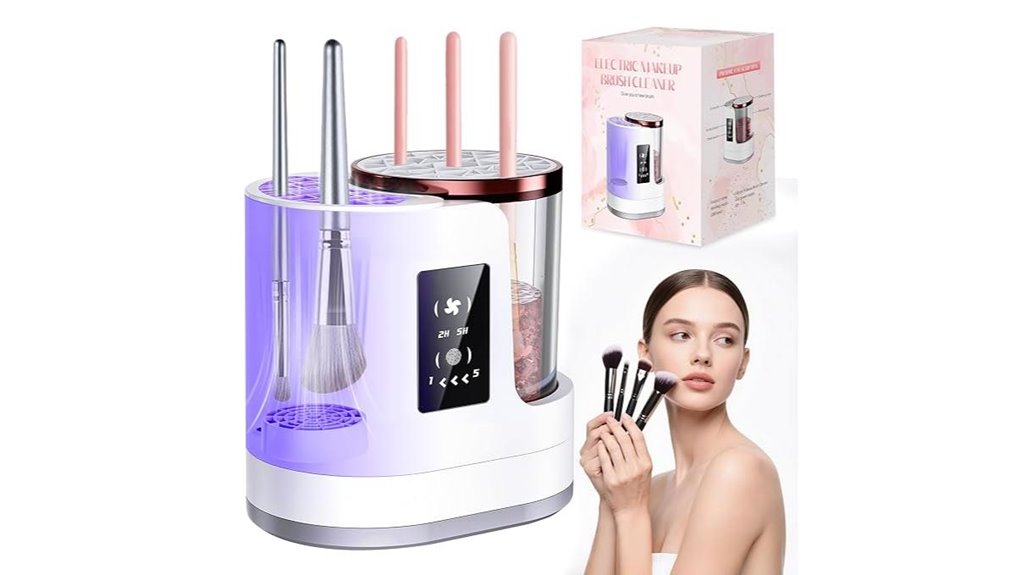 portable brush cleaner dryer