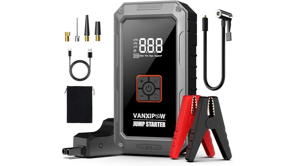 portable car jump compressor