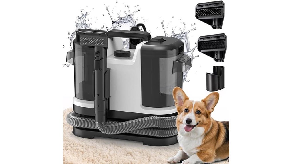 portable cleaner for rugs couches cars
