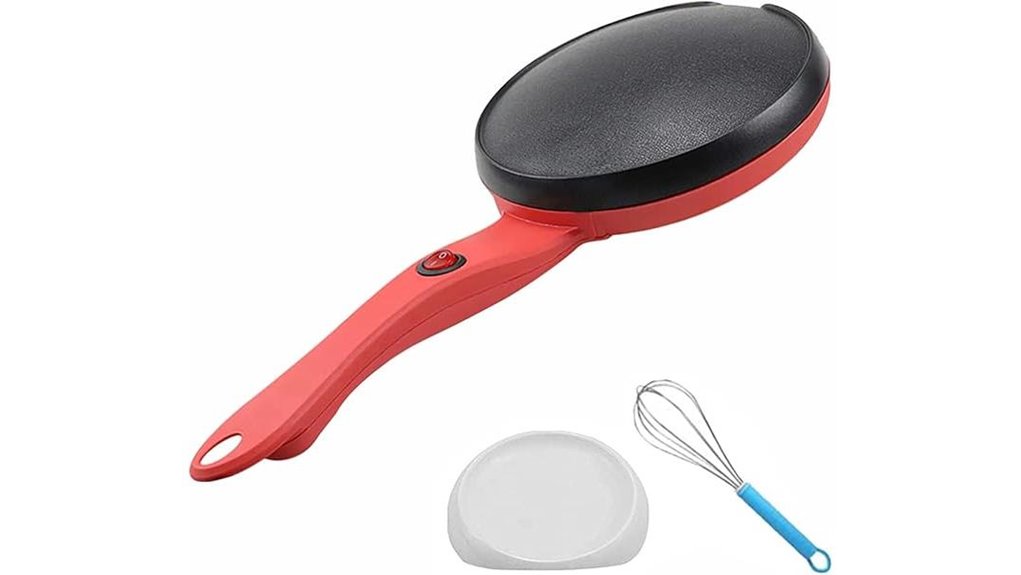 portable crepe maker with batter pot