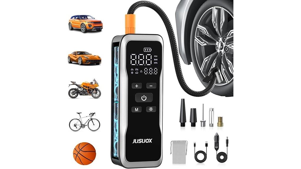 portable dual power inflator