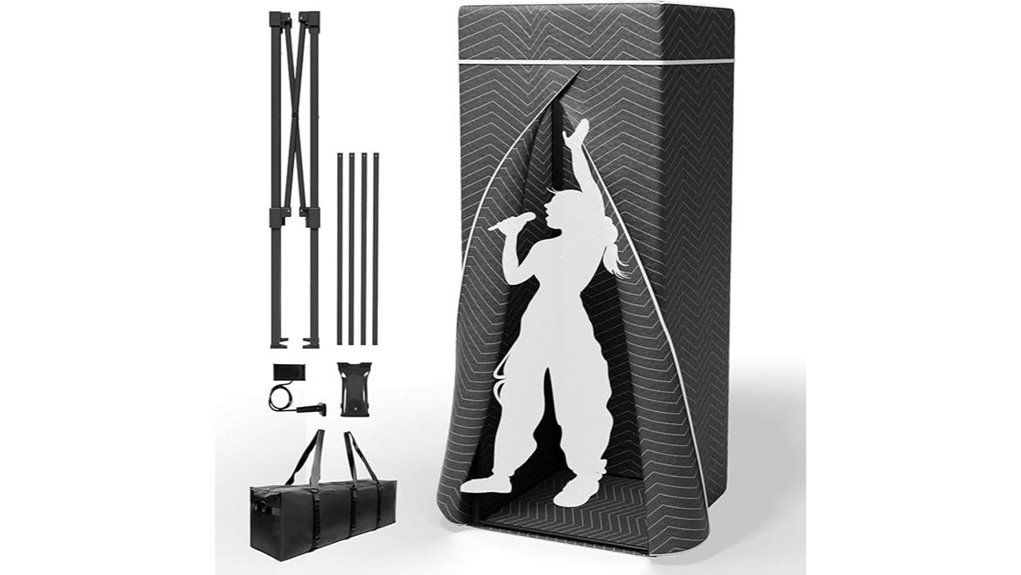 portable echo free travel booth
