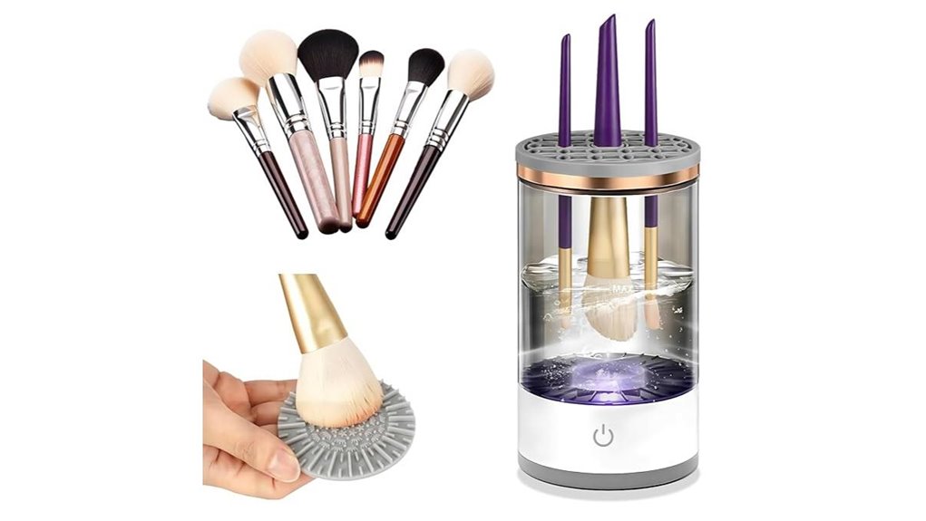 portable electric brush cleaner