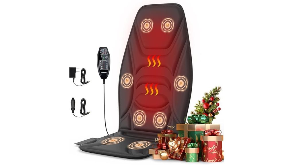 portable heat vibration massager