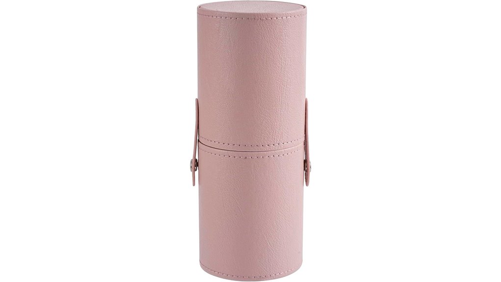 portable makeup brush holder travel case description