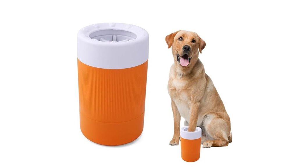 portable orange pet cleaner