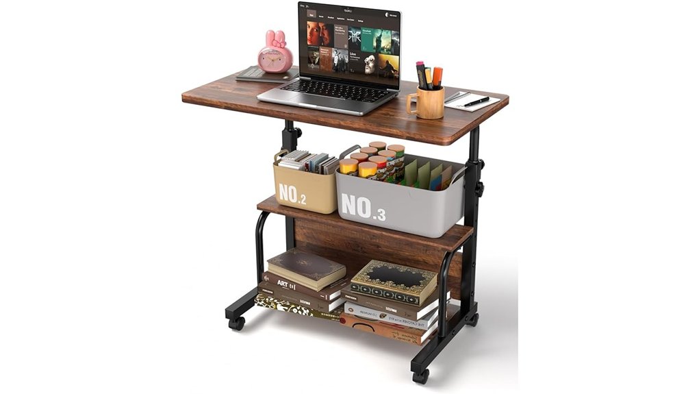 portable standing laptop desk