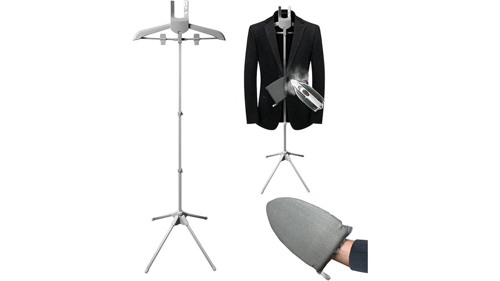 portable steamer hanger glove