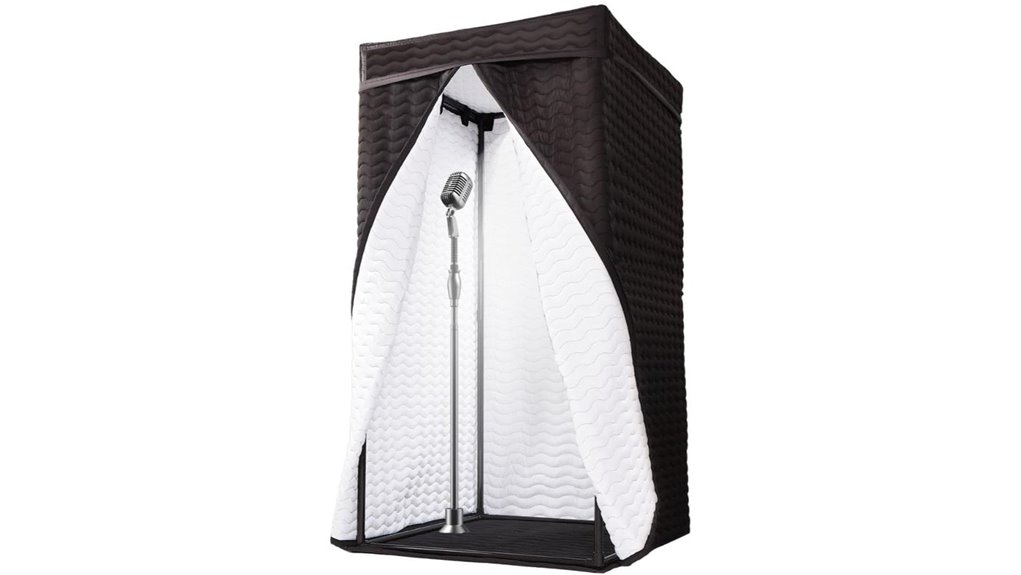 portable studio grade vocal booth