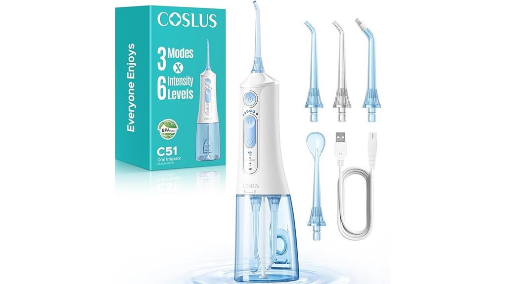 portable water jet flosser