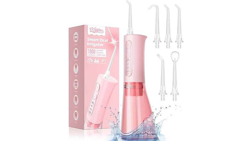 portable waterproof rechargeable flosser