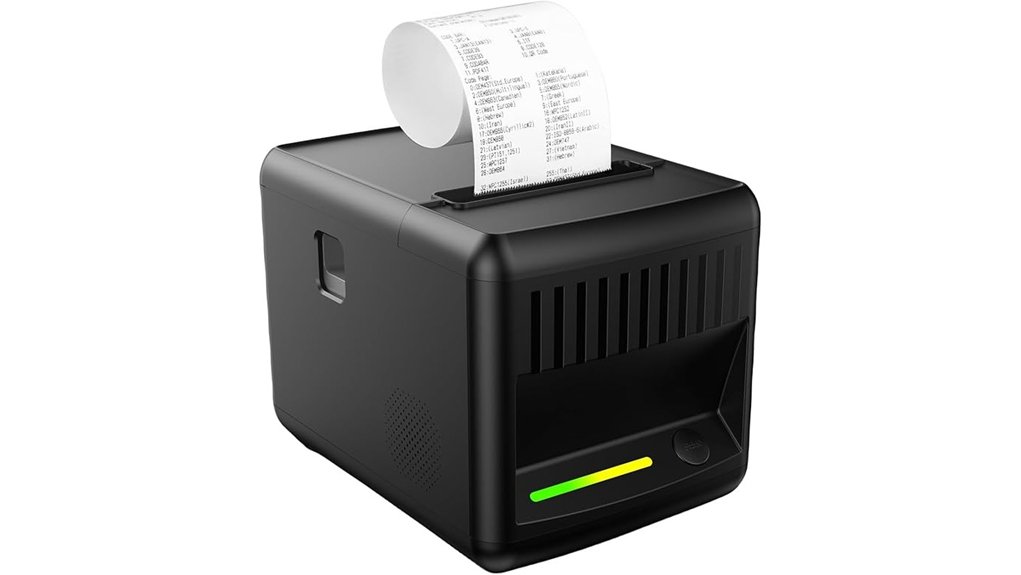 pos receipt printer with cutter