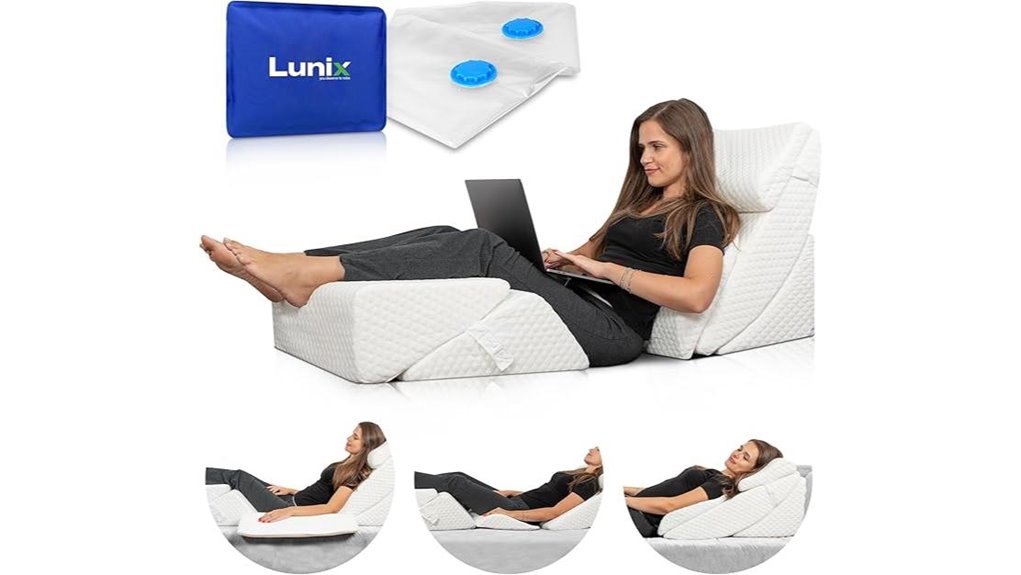 post surgery bed wedge set