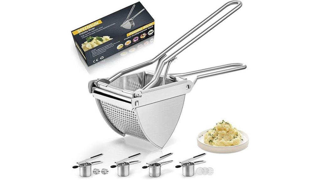 potato ricer heavy duty masher