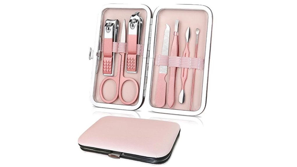premium 7 in 1 travel nailkit