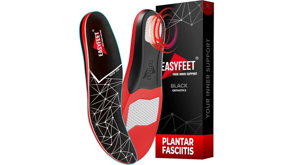 premium anti fatigue high arch insoles