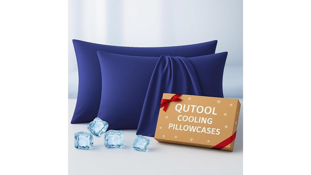 premium cooling pillowcases queen size