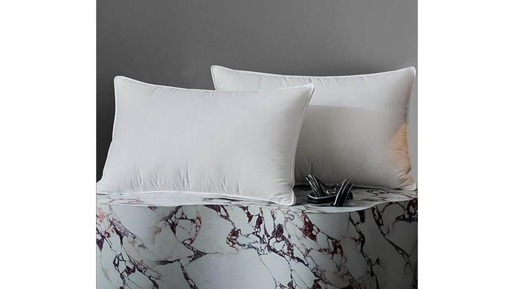 premium goose down pillow