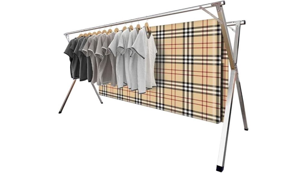 premium stainless drying rack foldable adjustable