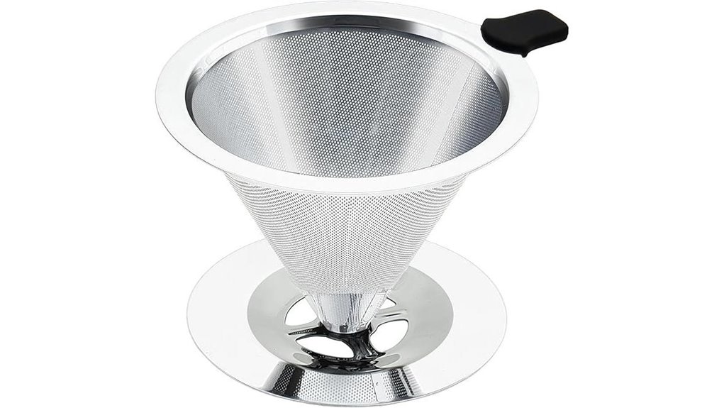 premium stainless steel dripper